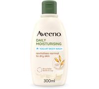 Aveeno Daily Moisturising Yogurt Body Wash, 300 ml, Vanilla and Oat Scented