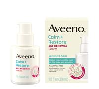 Aveeno Calm + Restore Age Renewal Anti-Aging Eye Gel Under Eye Cream with Nourishing Oat & Cranberry Extract Visibly Improves the Look of Wrinkl