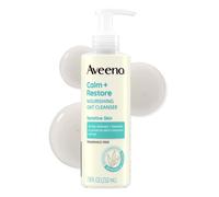 Aveeno Calm + Restore Nourishing Oat Face Cleanser, Daily Hydrating Facial