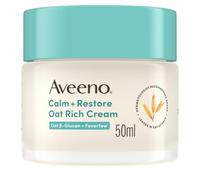 Aveeno Calm+ Restore Oat Rich Cream for Dry to Very Dry Sensitive Skin 50ml