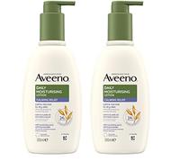 Aveeno Daily Moisturising Lotion Calming Relief (1x 300ml), Soothing Body Lotion with Lavender Scent, Gentle Body Moisturiser, Calms Normal to Dry Skin (Pack of 2)
