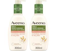 Aveeno, Daily Moisturising Yogurt Body Cream, Revitalises Normal to Dry Skin,