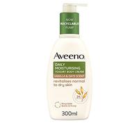 Johnson and Johnson Aveeno Daily Moisturising Yogurt Body Cream 300ml Revitalises Normal to Dry Skin