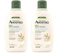 Aveeno Daily Moisturising Yogurt Body Wash | Apricot and Honey Scented | 300ml [Packaging May Vary] (Pack of 2)