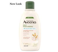Aveeno Daily Moisturising Yogurt Body Wash 300ml Apricot Honey Normal to Dry Skin