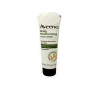Aveeno Daily Moisturizing Body Lotion with Soothing Oat and Rich Emollients to Nourish Dry Skin Fragrance-Free 2.5 fl. oz