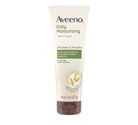 Aveeno Daily Moisturizing Body Scrub Exfoliating Body Wash for Smoother Healthier Looking Skin Soothing Prebiotic Oat Formula Sulfate-Free Soap-F