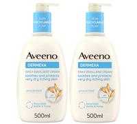 Aveeno Dermexa Cream Duo for Very Dry Itchy Skin 1L Mega Bundle (500mlx2)