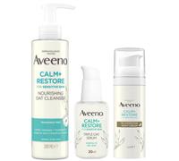 Aveeno Face Calm and Restore Night Nourish Routine (Worth £37.48)