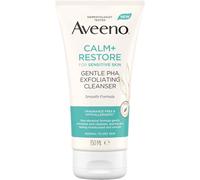 Aveeno Face Calm+Restore Gentle PHA Exfoliating Cleanser (1x 150ml), With Oat O