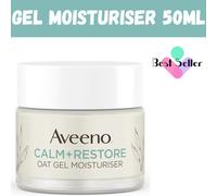 Aveeno Face Calm + Restore Nourishing Cleanser, Gel Moisturizer & Lotion Formula