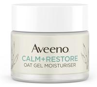 Face CALM+RESTORE Oat Gel Moisturiser, 24-Hour Hydration, For Sensitive Skin, With Prebiotic Oat and Calming Feverfew, Fragrance Free, 50ml