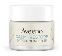 Aveeno Face Calm+Restore Oat Gel Moisturiser (1x 50ml), Face Moisturiser to Instantly Soothe and Replenish the Skin's M