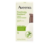 Aveeno, Facial Moisturizers Positively Radiant Daily Moisturizer, Spf 15, 4 Fl Oz
