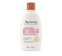 Aveeno Hair Strength + Length Conditioner, Scalp Soothing, For Healthy-Looking Lengths from Root to Tip, Colloidal Oat, Plant Protein Blend, 300ml