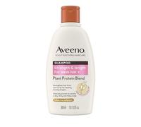 Aveeno Hair Strength + Length Shampoo, Scalp Soothing, For Healthy-Looking Lengths from Root to Tip, Colloidal Oat, Plant Protein Blend, 300ml