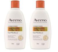 Aveeno Hydrating Oat Milk Scalp Soothing Conditioner for Dry Hair 300ml (Pack of 2)