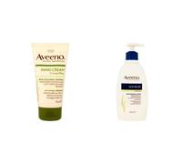 Aveeno Intense Relief Hand Cream 75 ml and Shea Butter Body Lotion 300ml Set