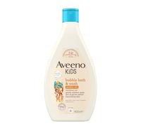 Aveeno Kids Bubble Bath & Wash for Sensitive Skin (1 x 400ml) | Enriched with Soothing Oat Extract and High Quality Oats, Gentle Body Wash Developed for Your Little Superhero