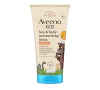 Aveeno Kids Face & Body Moisturising Lotion for Kids' Sensitive Skin | Non-Greasy and Fragrance-Free Moisturiser Enriched with Soothing Oat, Face and Body Lotion for Kids' Developing Skin