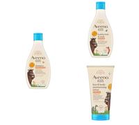 Aveeno Kids Shampoo Bath Wash and Face Body Lotion Bundle | Kids shampoo bubble bath wash and face body lotion