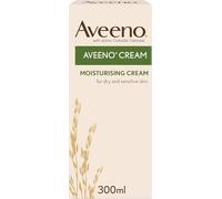 Aveeno Moisturising Cream (1x 300ml), Nourishing Body Lotion with Hydrating Colloidal Oatmeal, Full Body Moisturiser for Dry and Sensitive Skin, Suitable For Adults & Babies From 3 Months