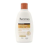 Aveeno Clarify and Shine Apple Cider Vinegar Scalp Soothing Shampoo for all Hair Types 300ml