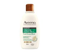 Aveeno Scalp Soothing Haircare Volumising Shampoo, Fresh Green Blend, with Colloidal Oat Extract, for Fine Hair, Soothes Dry, Itchy & Flaky Scalp, pH Balanaced, Clinically Proven, 300ml
