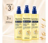 Aveeno Skin Relief Body Oil Spray 3x200ml