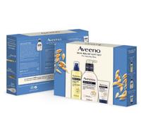 AVEENO Skin Relief Gift Set with Moisturising Lotion 300ml, Body Oil Spray 200ml and Hand Cream 75ml, Sensitive Skin Gift, Helps Heal Dry Skin,