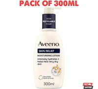 Aveeno Skin Relief Moisturising Lotion Cream 200ml 300ml Dry Sensitive Skin UK