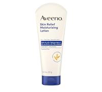 Aveeno Skin Relief Moisturizing Lotion for Sensitive Skin with Natural Shea Butter & Triple Oat Complex, Unscented Therapeutic Lotion for Extra Dry, Itchy Skin, 8 fl. oz