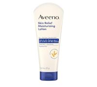 Aveeno Skin Relief Moisturizing Lotion for Sensitive Skin with Natural Shea Butter & Triple Oat Complex, Unscented Therapeutic Lotion for Extra Dry, Itchy Skin, 8 fl. oz