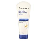 Aveeno Skin Relief Moisturizing Lotion for Sensitive Skin with Natural Shea Butter & Triple Oat Complex, Unscented Therapeutic Lotion for Extra Dry, Itchy Skin, 8 fl. oz