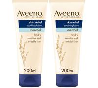 Aveeno Skin Relief Soothing Lotion (2x 200ml) Body 200 ml (Pack of 2)