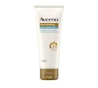Aveeno Skin Renewal Gentle Body Scrub (1x 200ml), Gentle Exfoliator with Nourishing Prebiotic Oat, 2% Naturally-Derived PHA & Smoothing Niacinamide, Body Scrub for sensitive Skin