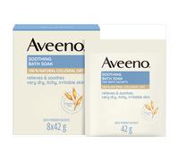 Aveeno Soothing Bath Soak Unscented Sachets 8 x 42g 336 g