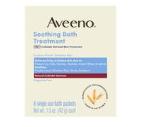 Aveeno Soothing Bath Treatment for Itchy, Irritated Skin, Pack of 8