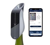 AVEINE - Wine aerator connected - Android and iOS compatible - Box containing 1 Smart aerator, 1 protective pouch, 1 charging base, 1 USB cable - Instant wine aeration
