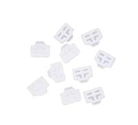 Avejjbaey 100x RJ45 Anti Cover Cap Protector Plug For RJ45 Female Replacement For Laptop Computer Router Connector Plug Notebook