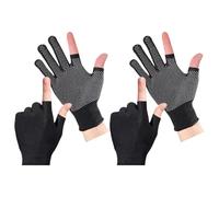 Avejjbaey 2Pair Outdoor Sports Exercise Half Finger Gloves Thin Breathable Gloves Breathable Bike Bicycles Gloves Enduring Outdoor Sports Cycling Camping Running
