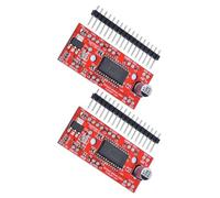 Avejjbaey 2Pcs A3967 EasyDriver Stepper Motor Driver Development Board Printer A3967 Module Development Board Accessories Bipolar Stepper Control