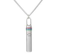 [Avejjbaey] 528Hz Low Frequency Sound Meditation Breathing Stress Relief Necklace Durable Stainless Steel Adjustable Length