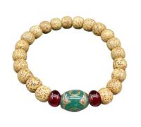 [Avejjbaey] Bodhi Beads Easy Care Trendy Accessories Modern Hand Chain for Men Women Daily Wear Lightweight Buddhist, フリーサイズ