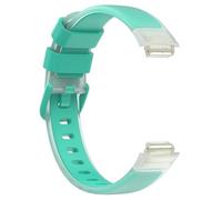 Avejjbaey Clear 2 Tone Fitness Band Breathable Soft Silicone Quick Change Accessories Watch Inspiration 3 Fitness Accessories Easy to Install