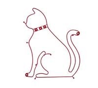 Avejjbaey Decorative Wall Hook Cartoon Cats Shape Iron Materials for Kids Room Functional to Hanging Items and Saving Space Decorative Hook