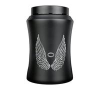 Avejjbaey Durability Pet Cremation Urn Pet Remembrances Stainless Steel Safe Memorials Urn Home Display Multiple Capacities Outdoor Safe Pet Cremation Urn