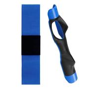 Avejjbaey Golfing Swing Trainer Highlighting Hand Grip Amendment Function for Upgraded Accuracy Suitable for Inside Practice Blue Thin Golfing Training Tool