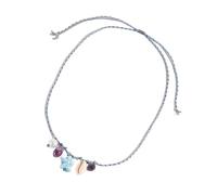 [Avejjbaey] Lightweight Ceramic Sea Star Shell Beaded Necklace Adjustable Length Versatile Nautical Pendant for Casual Clothing or Swimwear Accessories, Free Size, As described, No Gemstone