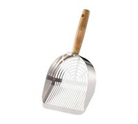 Avejjbaey Metal Pet Litter Shovel Steel Scoops Features Corrosive Resistant Construction And Hygienic Smooth Surfaced Stainless Steel Pet Litter Scoops